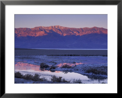 Dawn At Badwater, Death Valley National Park, California, Usa by William Sutton Pricing Limited Edition Print image