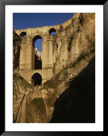 The Bridge At Ronda Connects The Two Sides Of The City by Stephen Alvarez Pricing Limited Edition Print image