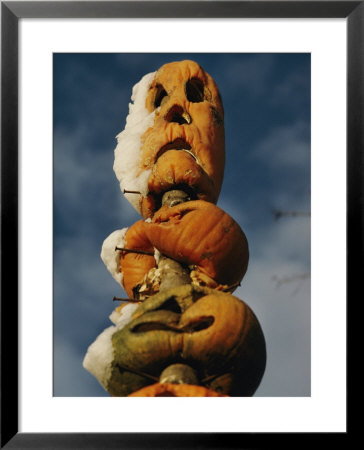 Stacked Halloween Pumpkins by Sam Abell Pricing Limited Edition Print image