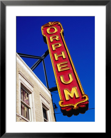 Orpheum Theater Sign, Memphis, Tennessee by Richard Cummins Pricing Limited Edition Print image