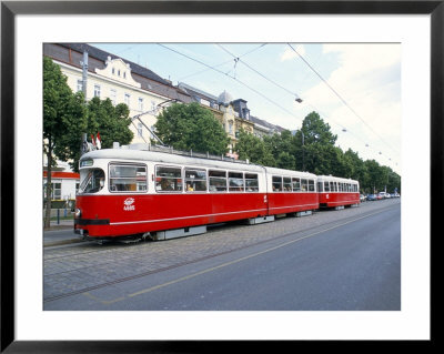 Tram, Leopoldstadt, Vienna, Austria by Richard Nebesky Pricing Limited Edition Print image