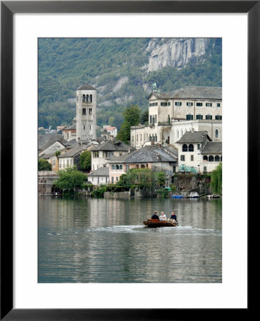 San Giulio Island, Lake Orta, Orta, Italy by Lisa S. Engelbrecht Pricing Limited Edition Print image
