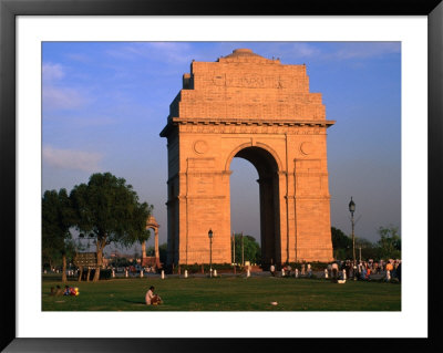 The India Gate Stone Arch Of Triumph, Delhi, India by Anders Blomqvist Pricing Limited Edition Print image