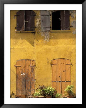 Buildings Of Le Lorrain, Martinique, Caribbean by Walter Bibikow Pricing Limited Edition Print image