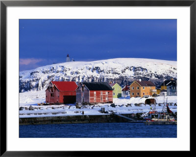 Vardo Village In Varanger-Halvoya Fjord Area, Norway by David Tipling Pricing Limited Edition Print image