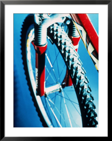 Close Up Of Mountain Bike by Brian Lang Pricing Limited Edition Print image