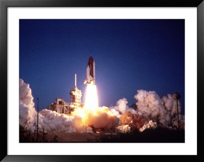 Shuttle Takeoff by Victoria Johana Pricing Limited Edition Print image