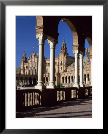Palacio Espanol, Plaza Del Espana, Parque Maria Luisa, Seville, Andalusia (Andalucia), Spain by Ruth Tomlinson Pricing Limited Edition Print image