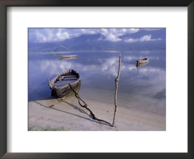 Rowboats, Danang, Vietnam by Fred Scribner Pricing Limited Edition Print image