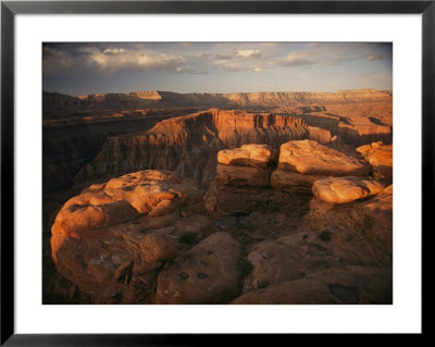 Titanic Stepping Stones Cobble The Esplanade, A Heavily Eroded Terrace Of Barren Rock by W. E. Garrett Pricing Limited Edition Print image