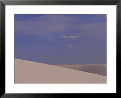 An Expanse Of Sand Dunes In White Sands National Monument by Raul Touzon Pricing Limited Edition Print image