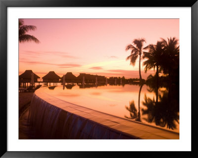 Bora Bora Nui Resort And Spa, Bora Bora Island, Society Islands, French Polynesia, South Pacific by Stuart Westmoreland Pricing Limited Edition Print image