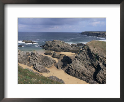 Plage De Donnant, Belle Ile En Mer, Brittany, France by Guy Thouvenin Pricing Limited Edition Print image