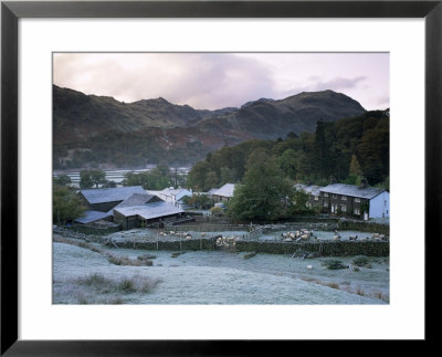 Seatoller Farm And Cottages, Lake District National Park, Cumbria, England, United Kingdom by Roy Rainford Pricing Limited Edition Print image