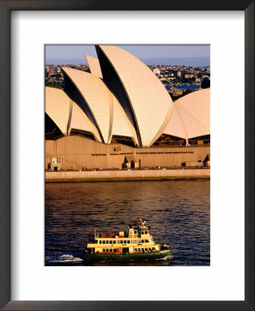 Ferry And Sydney Opera House, Sydney, Australia by John Banagan Pricing Limited Edition Print image