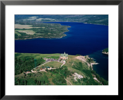 Prince Of Wales Hotel In Waterton, Waterton Lakes National Park, Alberta, Canada by Carol Polich Pricing Limited Edition Print image