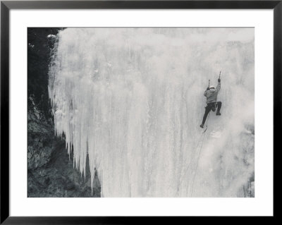 A Climber Scales The Ghost On Upper Deer Creek by Bobby Model Pricing Limited Edition Print image