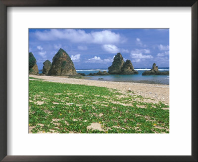 Sea Stacks, Yambaru Coastline, Okinawa, Japan by Rob Tilley Pricing Limited Edition Print image