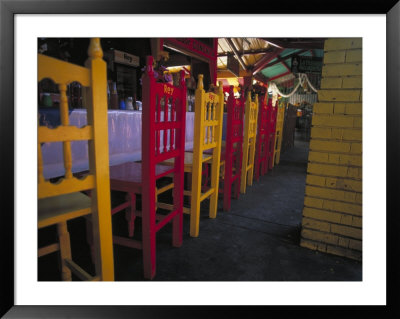 Local Oaxacan Cafe, Mexico by Judith Haden Pricing Limited Edition Print image