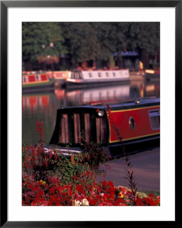 Basin Linking Canal To River Avon, Stratford-On-Avon, England by Nik Wheeler Pricing Limited Edition Print image
