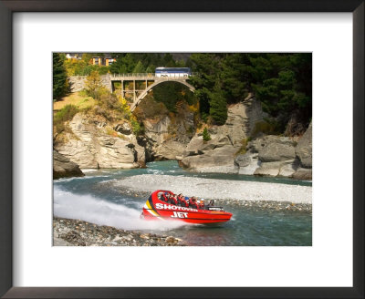 Shotover Jet, Shotover River, Queenstown, New Zealand by David Wall Pricing Limited Edition Print image