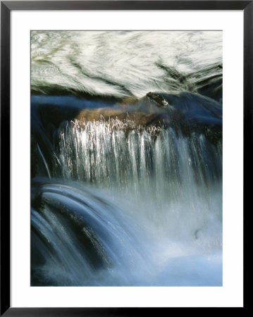 Water Rushing Over Rocks by Marc Moritsch Pricing Limited Edition Print image