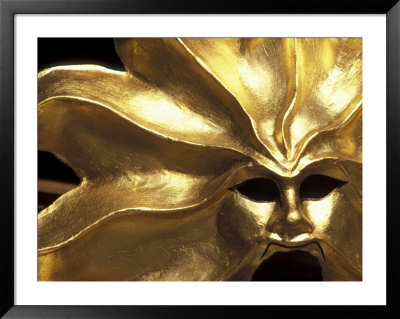 Venetian Carnivale Mask, San Marco Area, Italy by Walter Bibikow Pricing Limited Edition Print image