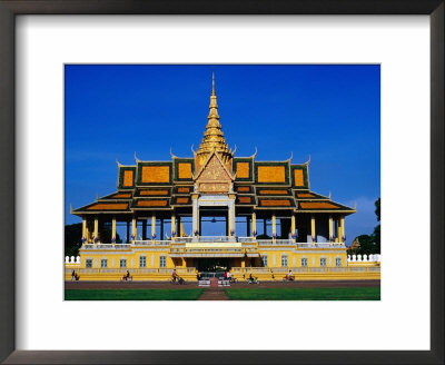 Chan Chaya Pavilion And Entrance To Royal Palace, Phnom Penh, Cambodia by Richard I'anson Pricing Limited Edition Print image