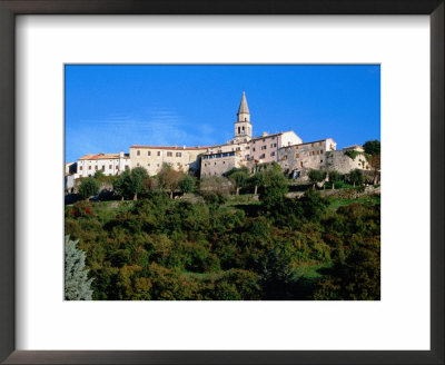 Medieval Hilltop Town, Buzet, Croatia by Wayne Walton Pricing Limited Edition Print image