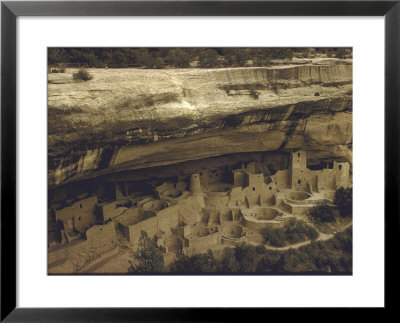 Ancient Pueblo Indian Cliff Dwellings In Mesa Verde National Park by Eliot Elisofon Pricing Limited Edition Print image