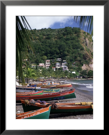 Fishing Boats, Martinique, Vi by Mick Roessler Pricing Limited Edition Print image