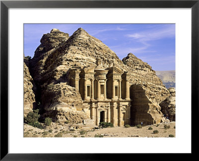 The Monastery Petra, Jordan by Paul Kay Pricing Limited Edition Print image