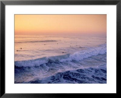 Surfers, Mission Beach, San Diego, California by James Lemass Pricing Limited Edition Print image