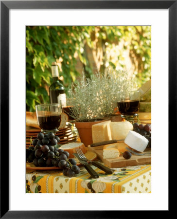 Buffet With Cheese And Grapes by Roland Krieg Pricing Limited Edition Print image