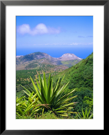 View From Green Mountain, Ascension Island, Mid-Atlantic by Geoff Renner Pricing Limited Edition Print image