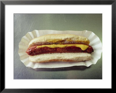 Close-Up Of A Hot Dog by Robert Madden Pricing Limited Edition Print image