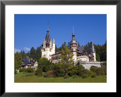 Peles Castle, Carpathian Mountains, Transylvania by Gavin Hellier Pricing Limited Edition Print image