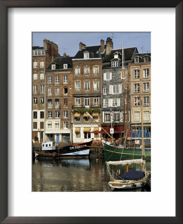 Vieux Bassin (Old Port), Honfleur, Normandy, France by Pearl Bucknall Pricing Limited Edition Print image