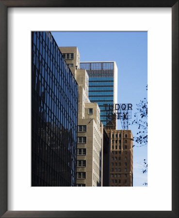 Tall Buildings, East 42Nd Street, Manhattan, New York City, New York, Usa by Amanda Hall Pricing Limited Edition Print image