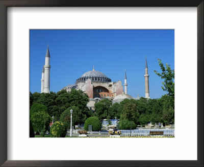 St. Sophia Mosque, Unesco World Heritage Site, Istanbul, Turkey by Simon Harris Pricing Limited Edition Print image