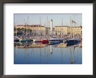 The Harbour In The Evening, La Rochelle, Poitou-Charentes, France by Ruth Tomlinson Pricing Limited Edition Print image