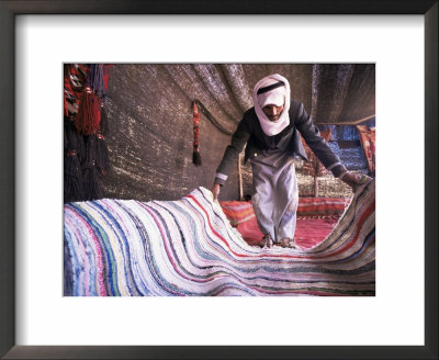 Inside A Bedouin Tent, Sinai, Egypt, North Africa, Africa by Nico Tondini Pricing Limited Edition Print image