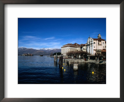 Palazzo Borromeo And Isola Di Pescatori In Background, Lago Maggiore, Italy by Martin Moos Pricing Limited Edition Print image