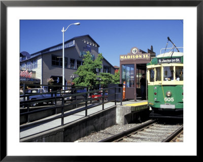 Waterfront Streetcar, Seattle, Washington, Usa by Jamie & Judy Wild Pricing Limited Edition Print image