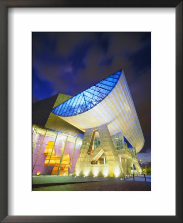 Lowry Centre, Salford Quays, Manchester, England by Nigel Francis Pricing Limited Edition Print image