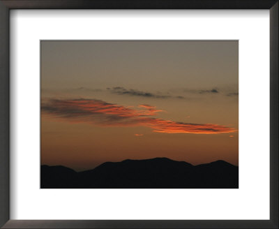 Twilight Clouds Over The Adirondack Mountains, New York by Maria Stenzel Pricing Limited Edition Print image