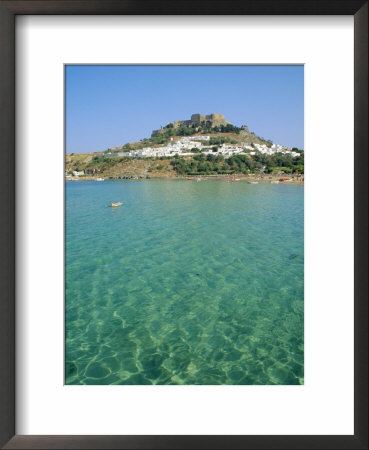 Lindos, Rhodes, Greece by Fraser Hall Pricing Limited Edition Print image