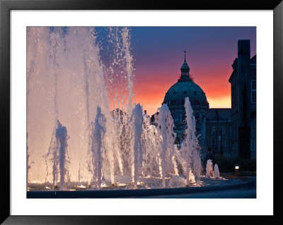 Late Evening At The Amalie Garden In The Center Of Copenhagen by Keenpress Pricing Limited Edition Print image