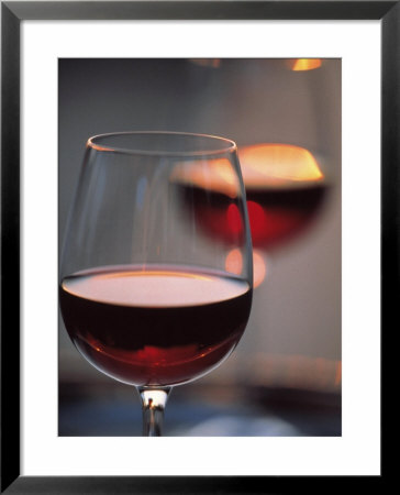 Close Up Of A Glass Of Red Wine by Joerg Lehmann Pricing Limited Edition Print image