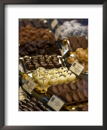 Chocolate Shop At The Schokoladen Museum, Cologne, North Rhine Westphalia, Germany by Yadid Levy Pricing Limited Edition Print image